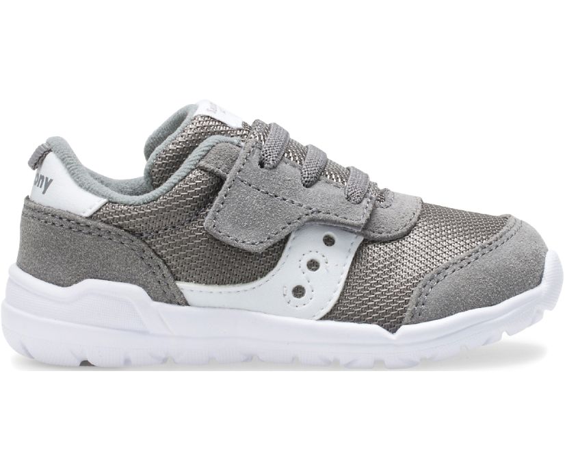 Gyerek Saucony Jazz Riff Tornacipő Szürke Fehér | HU 487HAP